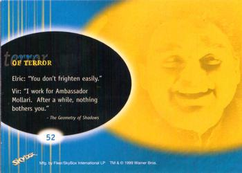 1999 SkyBox Babylon 5: Profiles #52 A Witness Of Terror Back