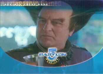 1999 SkyBox Babylon 5: Profiles #64 A Friendship Gained Against Great Odds Front