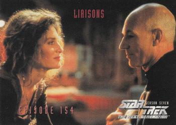 1999 SkyBox Star Trek: The Next Generation Season 7 #651 Liaisons Front