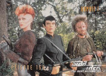 1999 SkyBox Star Trek: The Next Generation Season 7 #655 Gambit Part I Front