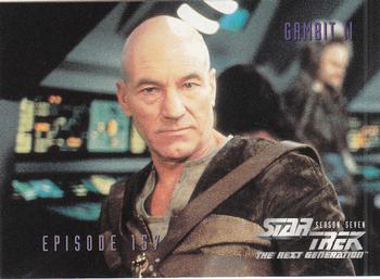 1999 SkyBox Star Trek: The Next Generation Season 7 #658 Gambit Part II Front