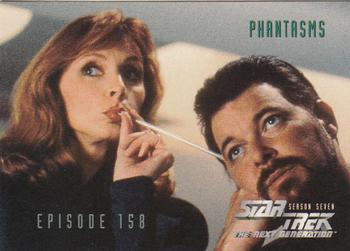 1999 SkyBox Star Trek: The Next Generation Season 7 #663 Phantasms Front