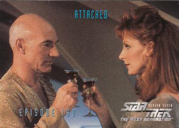 1999 SkyBox Star Trek: The Next Generation Season 7 #669 Attached Front