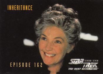 1999 SkyBox Star Trek: The Next Generation Season 7 #673 Inheritance Front