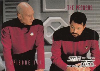 1999 SkyBox Star Trek: The Next Generation Season 7 #680 The Pegasus Front