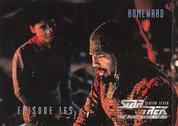 1999 SkyBox Star Trek: The Next Generation Season 7 #684 Homeward Front