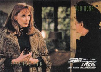 1999 SkyBox Star Trek: The Next Generation Season 7 #685 Sub Rosa Front