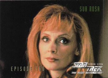 1999 SkyBox Star Trek: The Next Generation Season 7 #686 Sub Rosa Front