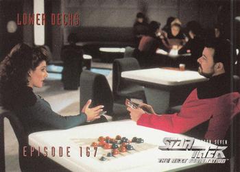 1999 SkyBox Star Trek: The Next Generation Season 7 #690 Lower Decks Front