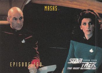 1999 SkyBox Star Trek: The Next Generation Season 7 #694 Masks Front