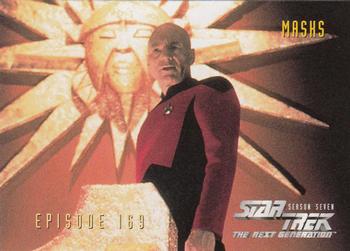 1999 SkyBox Star Trek: The Next Generation Season 7 #695 Masks Front