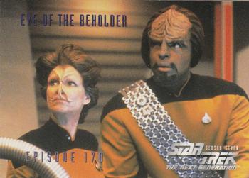 1999 SkyBox Star Trek: The Next Generation Season 7 #699 Eye Of The Beholder Front
