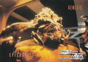 1999 SkyBox Star Trek: The Next Generation Season 7 #700 Genesis Front
