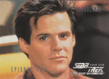 1999 SkyBox Star Trek: The Next Generation Season 7 #709 Bloodlines Front