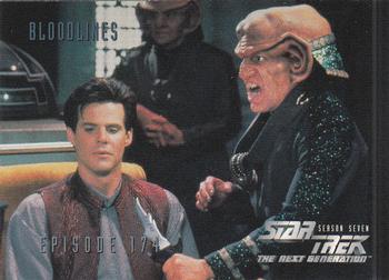 1999 SkyBox Star Trek: The Next Generation Season 7 #710 Bloodlines Front