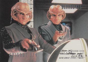 1999 SkyBox Star Trek: The Next Generation Season 7 #711 Bloodlines Front