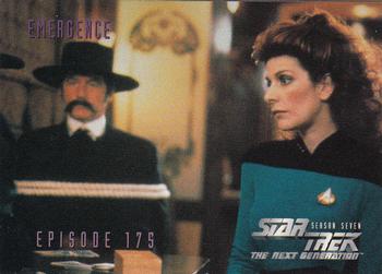 1999 SkyBox Star Trek: The Next Generation Season 7 #713 Emergence Front