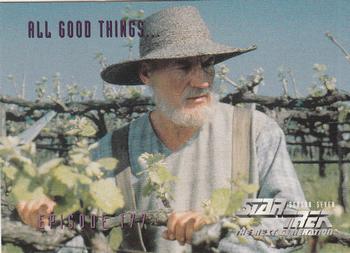 1999 SkyBox Star Trek: The Next Generation Season 7 #718 All Good Things ... Front
