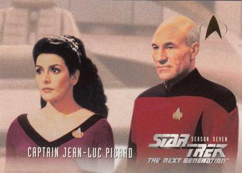 1999 SkyBox Star Trek: The Next Generation Season 7 #725 Counselor Deanna Troi Front