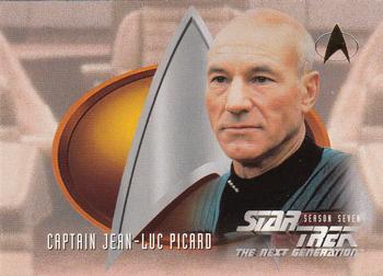 1999 SkyBox Star Trek: The Next Generation Season 7 #726 Captain Jean-Luc Picard Front