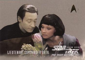 1999 SkyBox Star Trek: The Next Generation Season 7 #733 Lal Front
