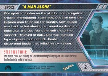 1999 SkyBox Star Trek: Deep Space Nine: Memories from the Future #2 Odo a Murderer? Back