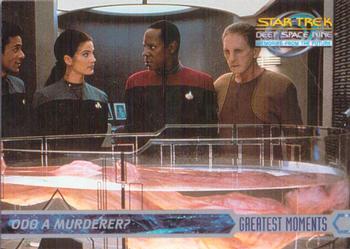 1999 SkyBox Star Trek: Deep Space Nine: Memories from the Future #2 Odo a Murderer? Front
