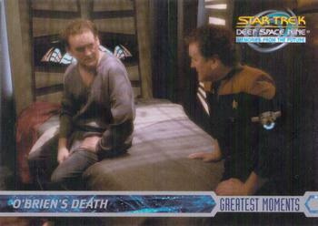 1999 SkyBox Star Trek: Deep Space Nine: Memories from the Future #35 O'Brien's Death Front