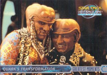 1999 SkyBox Star Trek: Deep Space Nine: Memories from the Future #93 Quark's Transformation Front