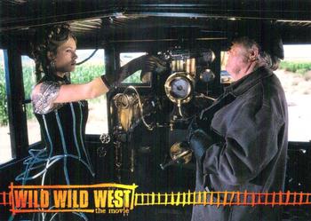 1999 Fleer Wild Wild West the Movie #42 Backseat Driver Front