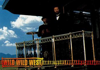 1999 Fleer Wild Wild West the Movie #70 Presidential Reception Front