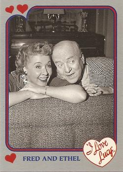 1991 Pacific I Love Lucy #108 Fred and Ethel Front