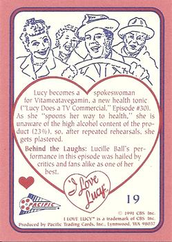 1991 Pacific I Love Lucy #19 