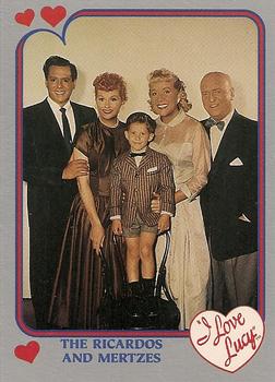 1991 Pacific I Love Lucy #2 The Ricardos and Mertzes Front