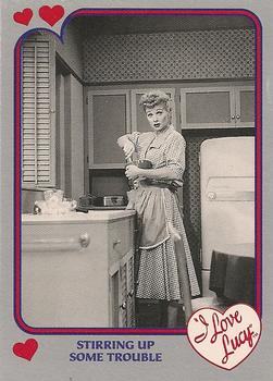 1991 Pacific I Love Lucy #25 Stirring Up Some Trouble Front