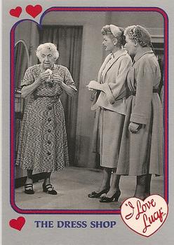 1991 Pacific I Love Lucy #39 The Dress Shop Front