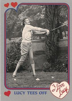 1991 Pacific I Love Lucy #55 Lucy Tees Off Front