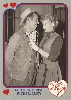 1991 Pacific I Love Lucy #63 Little Ole Pea-Picker, Lucy Front