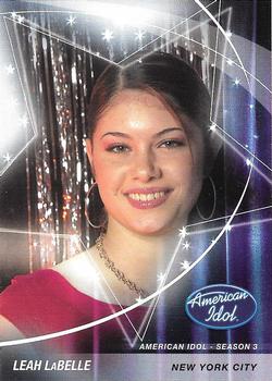 2004 Fleer American Idol Season 3 #15 Leah LaBelle Front