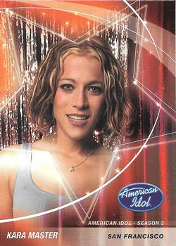 2004 Fleer American Idol Season 3 #17 Kara Master Front