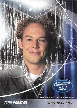 2004 Fleer American Idol Season 3 #19 John Preator Front