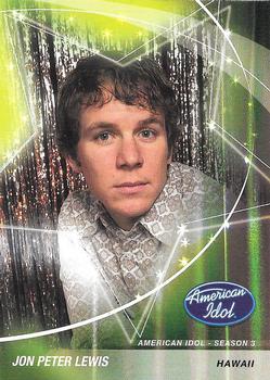 2004 Fleer American Idol Season 3 #21 Jon Peter Lewis Front