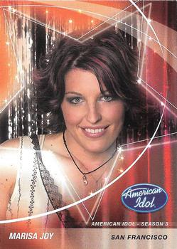 2004 Fleer American Idol Season 3 #27 Marisa Joy Front