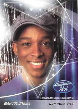 2004 Fleer American Idol Season 3 #31 Marque Lynche Front
