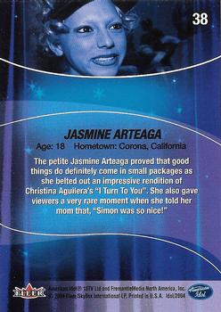 2004 Fleer American Idol Season 3 #38 Jasmine Arteaga Back