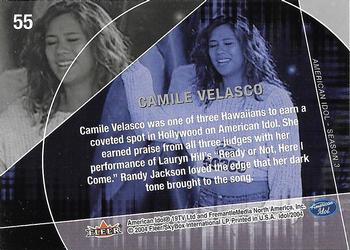 2004 Fleer American Idol Season 3 #55 Camile Velasco Back
