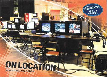 2004 Fleer American Idol Season 3 #83 Monitoring the Action Front