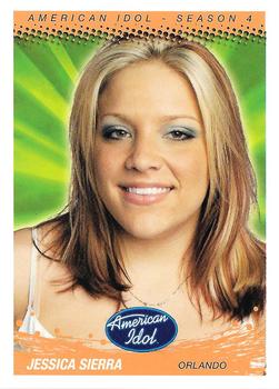 2005 Fleer American Idol Season 4 #2 Jessica Sierra Front