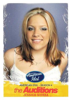 2005 Fleer American Idol Season 4 #50 Jessica Sierra Front
