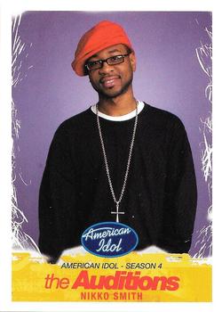 2005 Fleer American Idol Season 4 #51 Nikko Smith Front